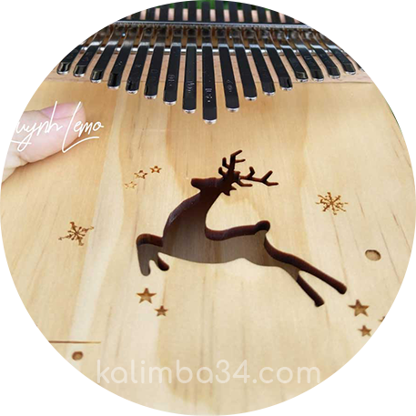 Đàn Kalimba 21 Phím Con Nai Banner Large
